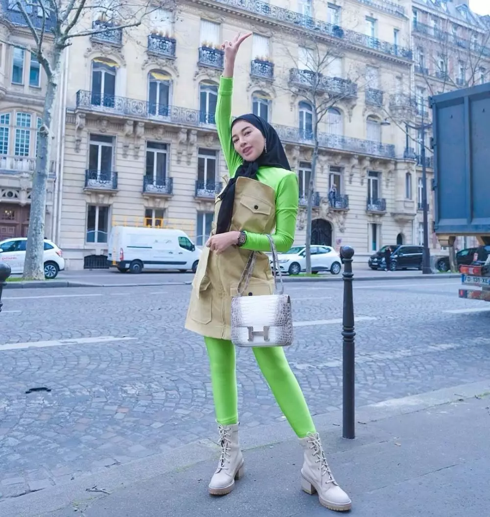 gaya Shandy Purnamasari liburan di Paris © Instagram