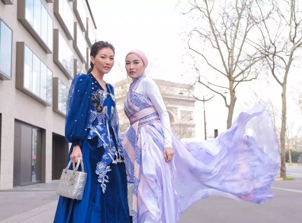 gaya Shandy Purnamasari liburan di Paris © Instagram