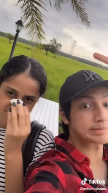 potret akrab Asila Maisa dan Farhan Rasyid © berbagai sumber