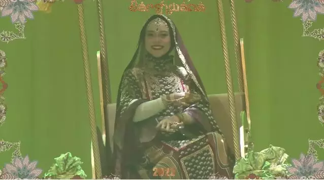 pesona lesty kejora kenakan lehenga © berbagai sumber
