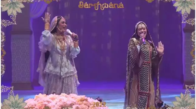 pesona lesty kejora kenakan lehenga © berbagai sumber