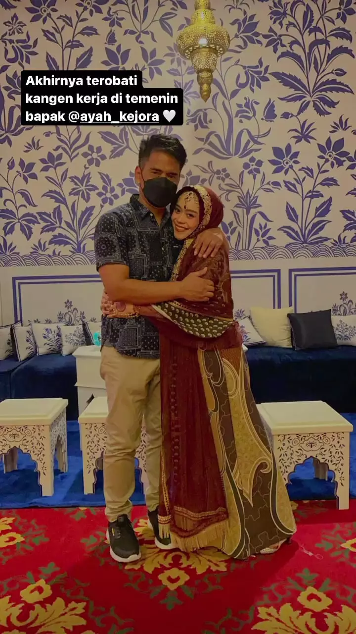 pesona lesty kejora kenakan lehenga © berbagai sumber