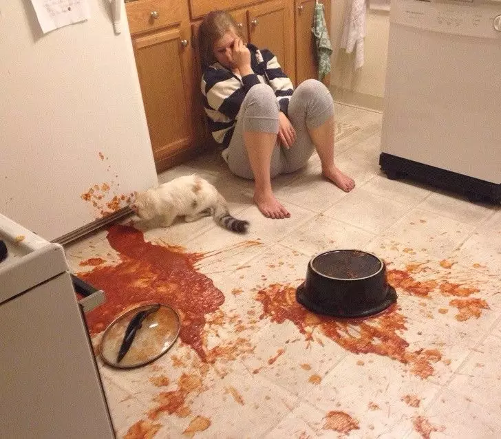 momen kocak masak pasta © berbagai sumber