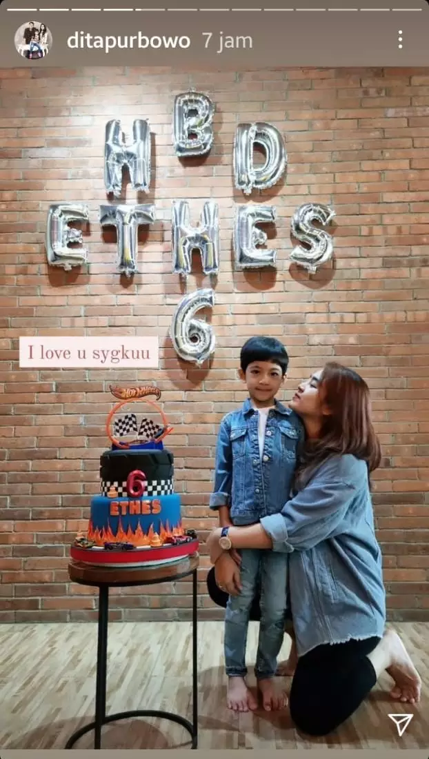 ulang tahun jan ethes ke-6 © Instagram