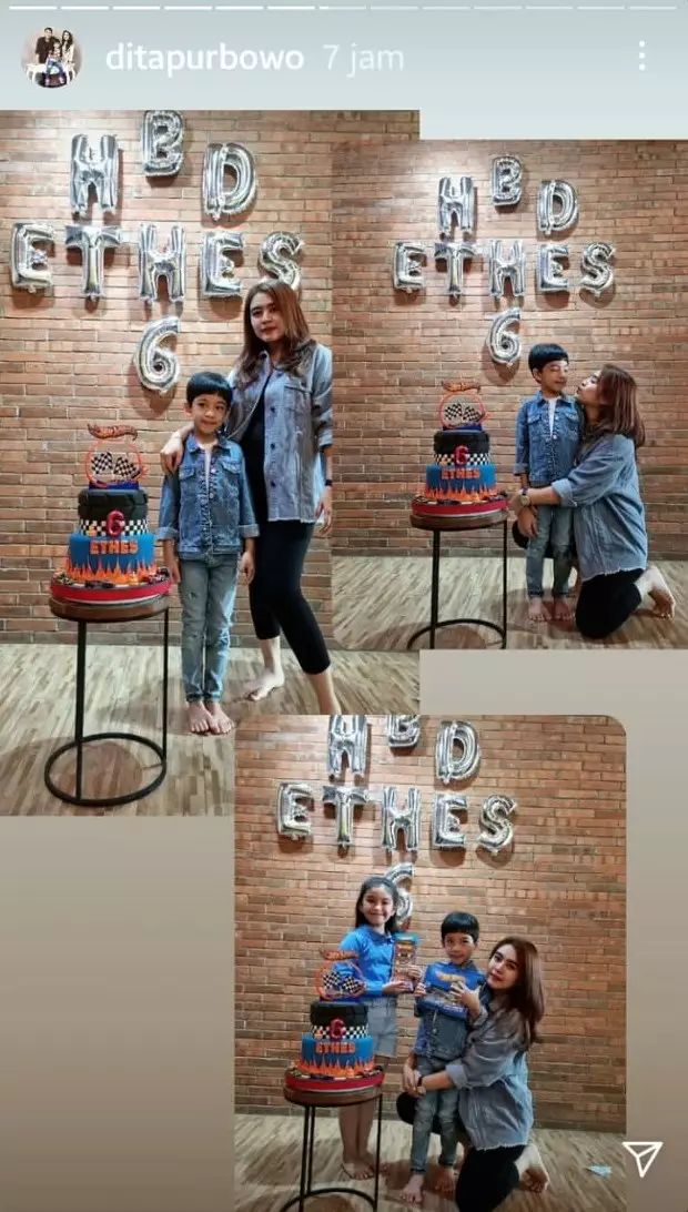 ulang tahun jan ethes ke-6 © Instagram