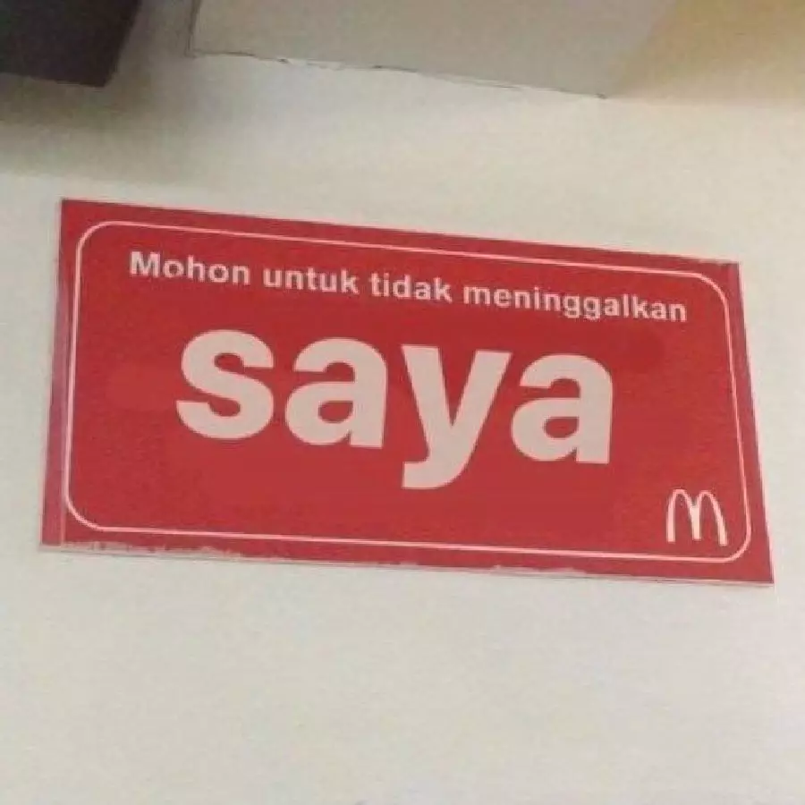 peringatan nyeleneh bikin baper © berbagai sumber