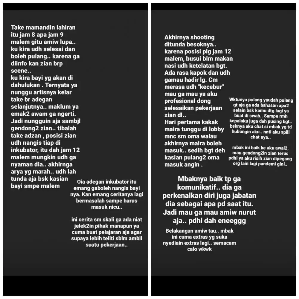 curhat ibu bayi pertama andin © Instagram curhat ibu bayi pertama andin © Instagram