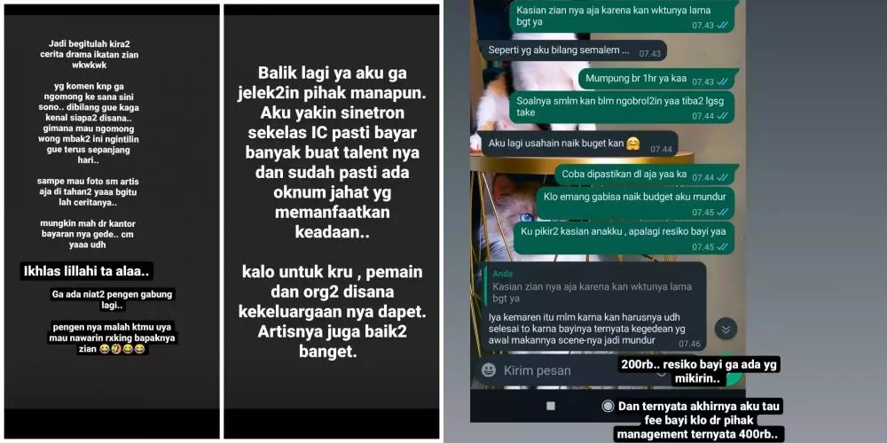 curhat ibu bayi pertama andin © Instagram curhat ibu bayi pertama andin © Instagram