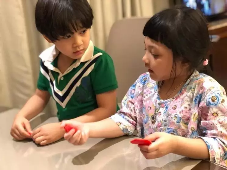 Potret kebersamaan Rafathar dan Arsy © berbagai sumber