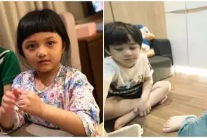 11 Potret kebersamaan Rafathar dan Arsy, interaksinya bikin gemas