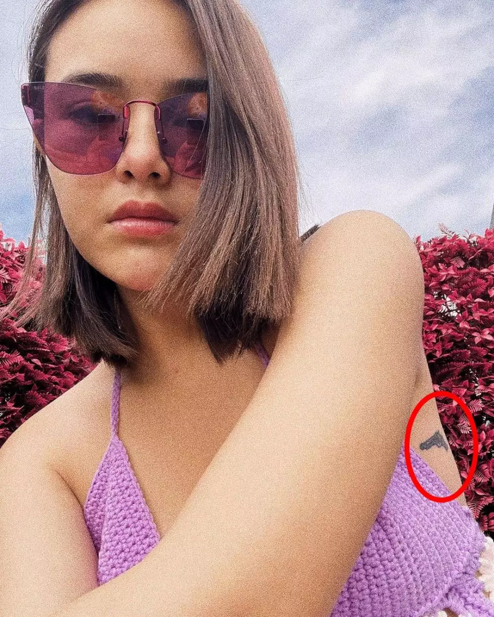 Amanda Manopo tato © Instagram Amanda Manopo tato © Instagram