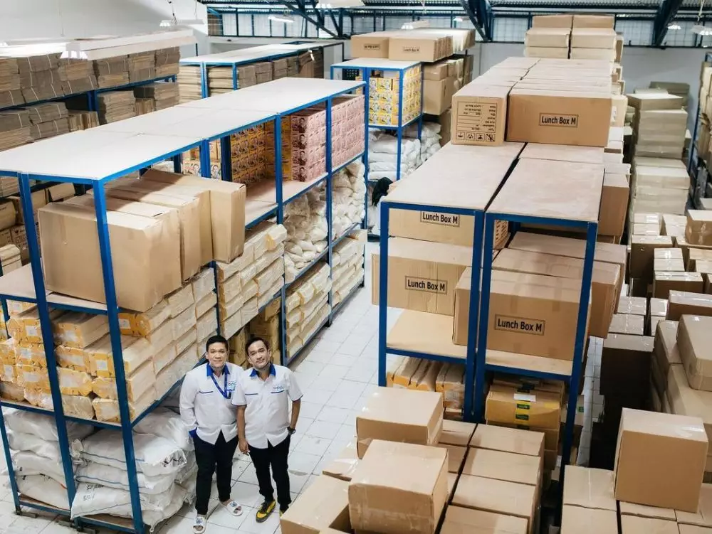 Potret pabrik Geprek Bensu Instagram