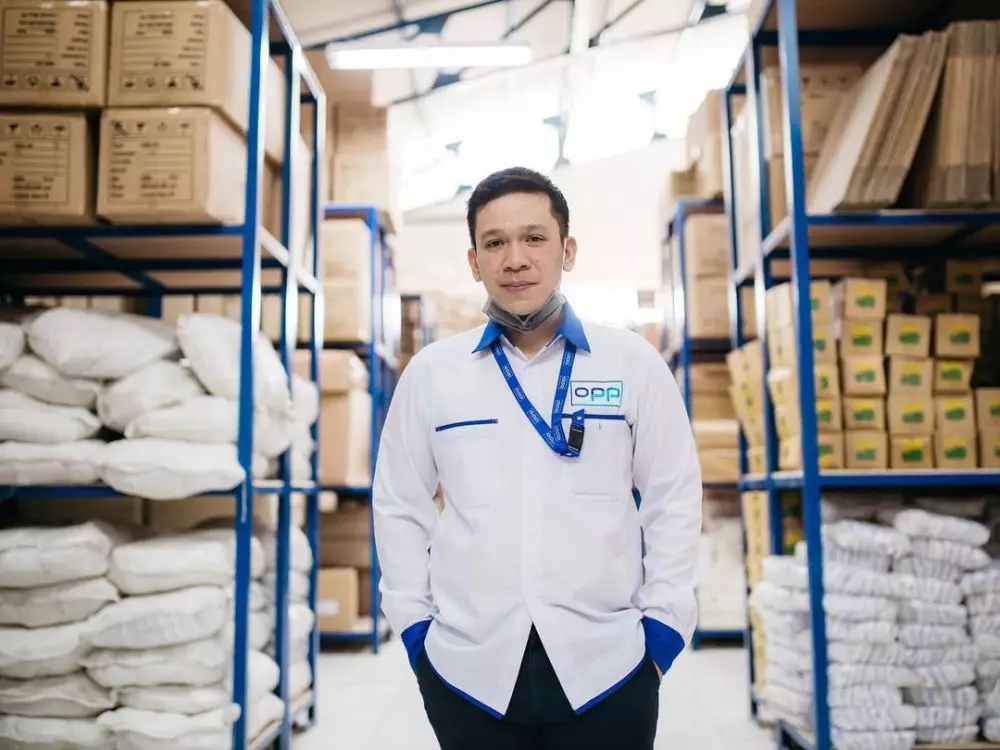 Potret pabrik Geprek Bensu Instagram