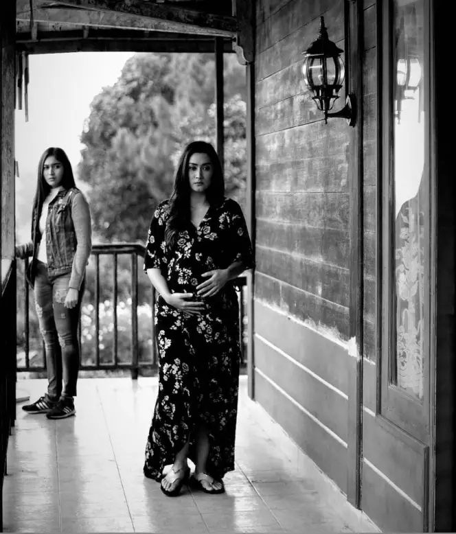 potret Nafa Urbach main film Iblis Dalam Kandungan © Instagram