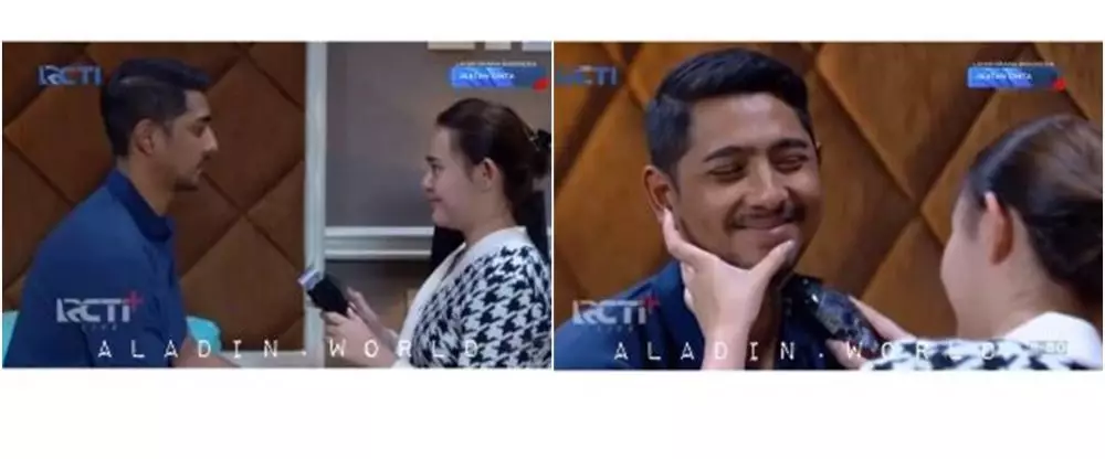 momen amanda manopo cukur rambut arya saloka © instagram