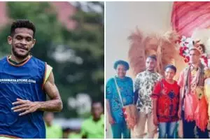 7 Momen lamaran Ricky Kambuaya, berlangsung meriah di Sorong