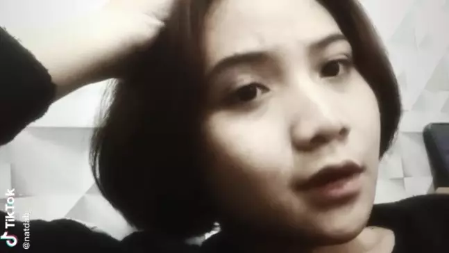 seleb TikTok mirip Nagita Slavina saat muda © TikTok