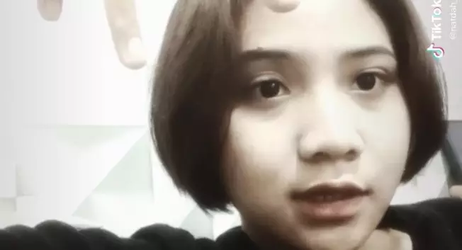 seleb TikTok mirip Nagita Slavina saat muda © TikTok