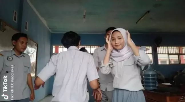 seleb TikTok mirip Nagita Slavina saat muda © TikTok