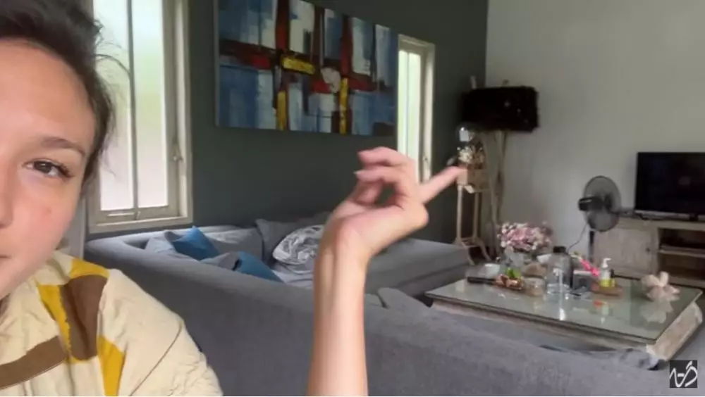 potret rumah nadine chandrawinata di bali © YouTube potret rumah nadine chandrawinata di bali © YouTube