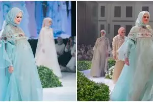 9 Potret Cut Meyriska tampil fashion show, anggun tunjukkan baby bump