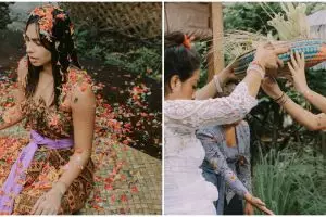 11 Momen Valerie Thomas jalani prosesi melukat di Bali, penuh khidmat