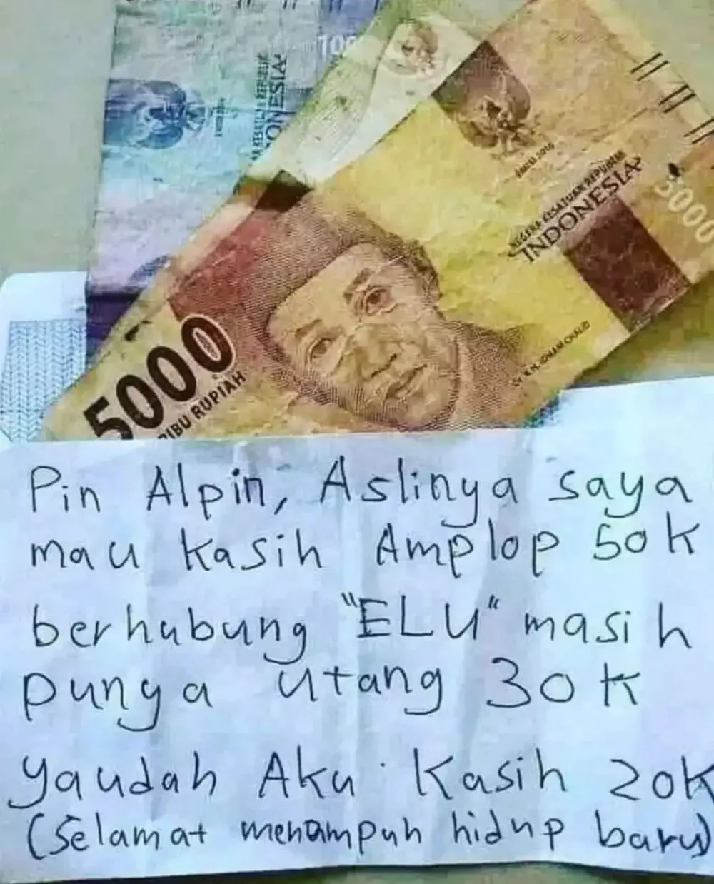 tulisan kocak di amplop © berbagai sumber tulisan kocak di amplop © berbagai sumber