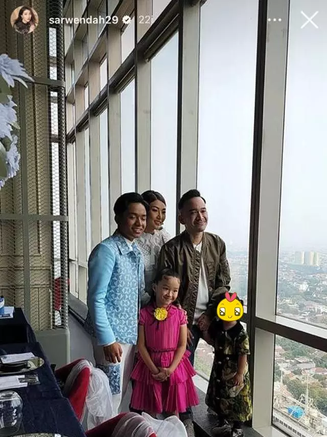 momen Betrand Peto rayakan ulang tahun © berbagai sumber