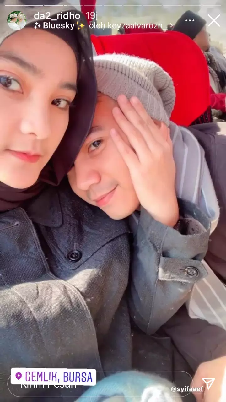 potret Ridho DA dan istri honeymoon ke Turki © berbagai sumber