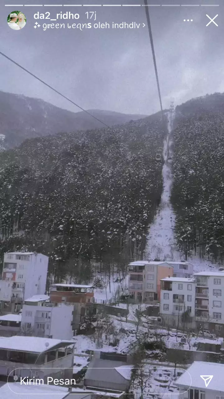 potret Ridho DA dan istri honeymoon ke Turki © berbagai sumber