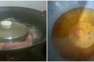 11 Momen lucu terjadi waktu masak, kamu pernah mengalami?