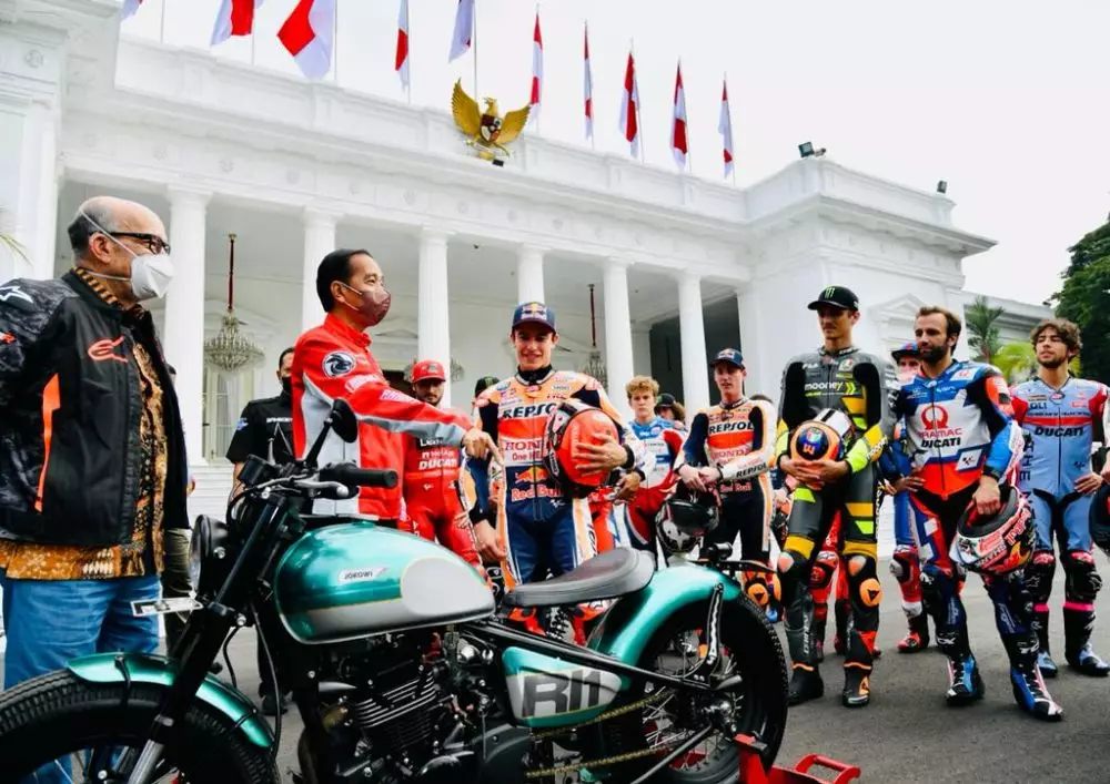 pembalap MotoGP bertemu Presiden Berbagai sumber