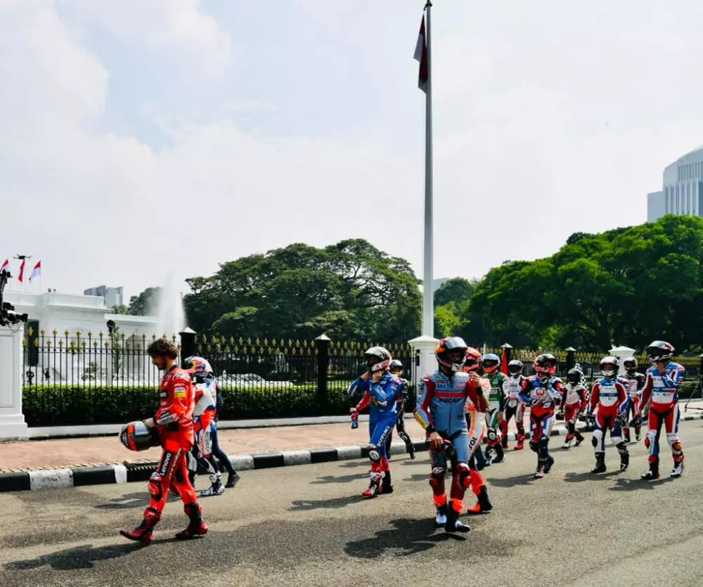 pembalap MotoGP bertemu Presiden Berbagai sumber