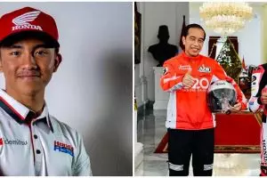 Diharapkan Jokowi raih prestasi di Moto3, ini karier balap Mario Aji