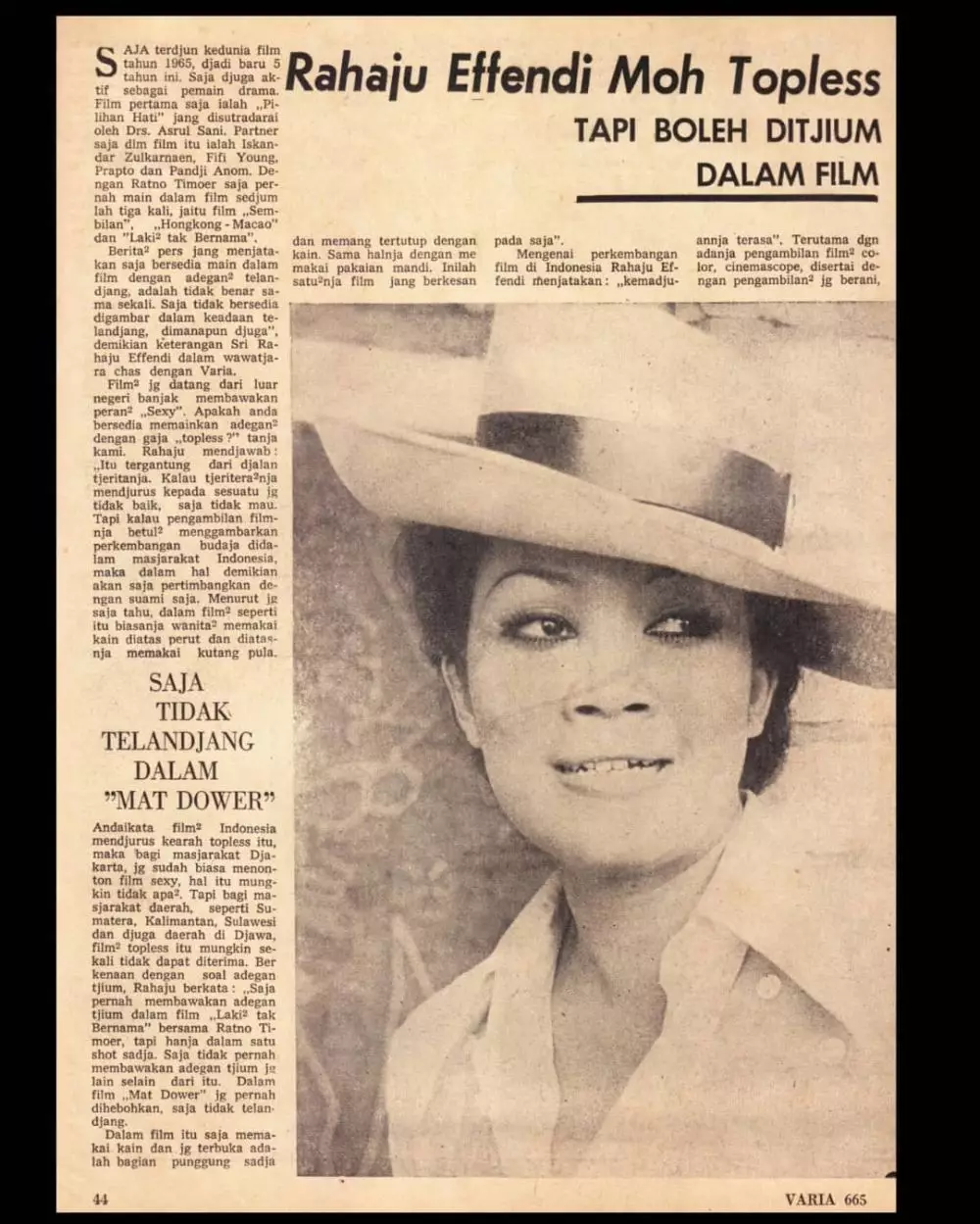 Ibu kost di film Warkop 'Mana Tahan' ternyata ibunda aktor laga Berbagai sumber