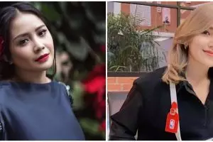 6 Adu gaya Nagita Slavina dan Ayu Ting Ting di video klip Betrand Peto