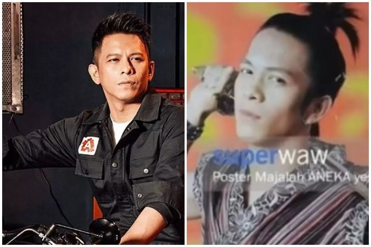 11 Potret masa muda Ariel NOAH, gaya ala samurainya bikin salfok