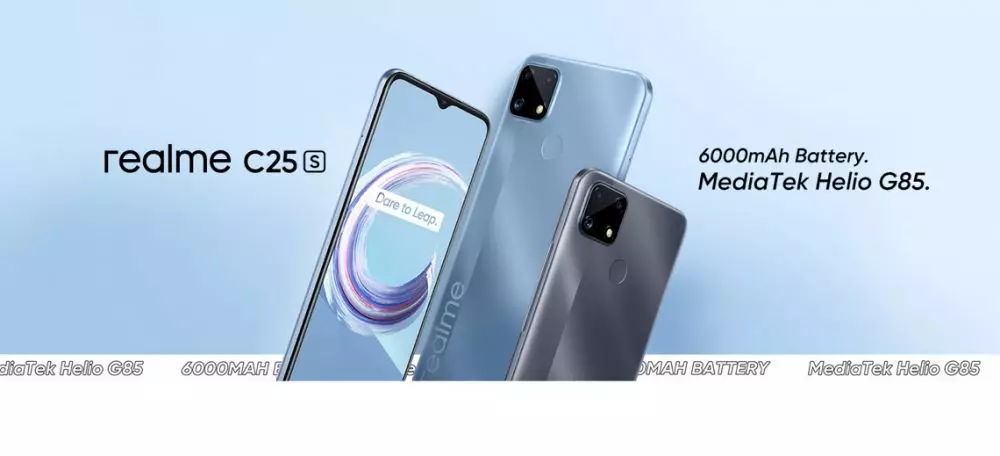 11 HP Realme Rp 1 jutaan RAM 4 GB, power baterai hingga 6000 mAh © realme.com