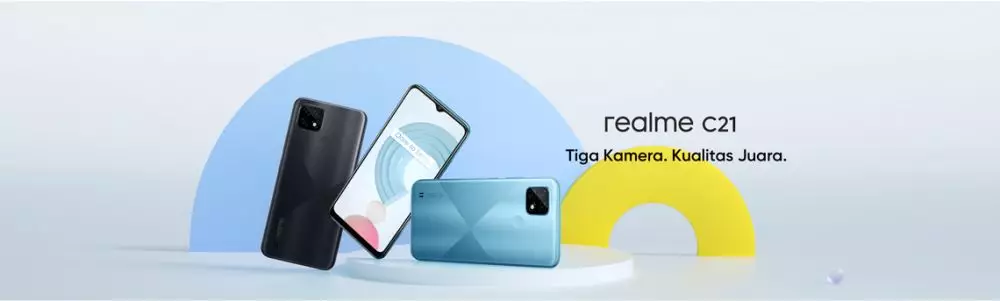 11 HP Realme Rp 1 jutaan RAM 4 GB, power baterai hingga 6000 mAh © realme.com