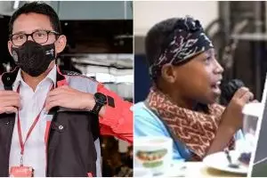 Aksinya keren, bocah NTT tiru komentator MotoGP diundang Sandiaga Uno