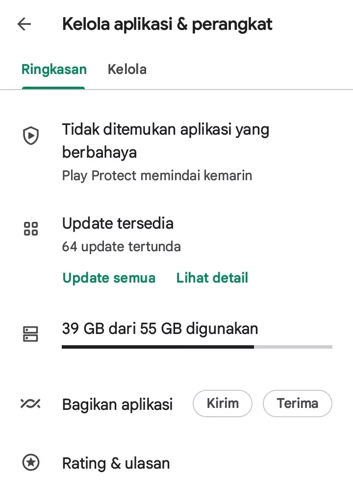 Cara hentikan pembaruan otomatis pada aplikasi Android berbagai sumber 