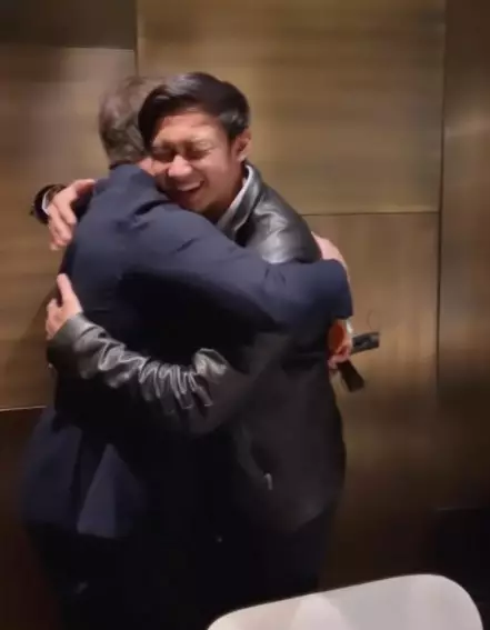 Momen Caesar Hito bertemu Alessandro Del Piero © Instagram