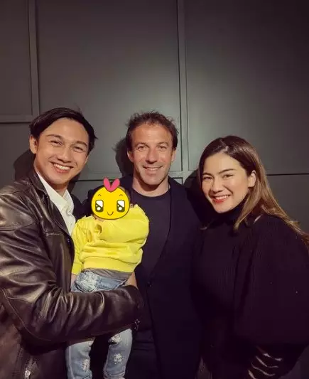 Momen Caesar Hito bertemu Alessandro Del Piero © Instagram