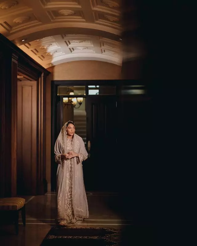 Momen pengajian Putri Tanjung © berbagai sumber