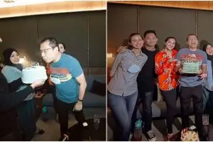 11 Momen ultah Anang Hermansyah, kemesraan Fuji-Thariq tepis isu putus