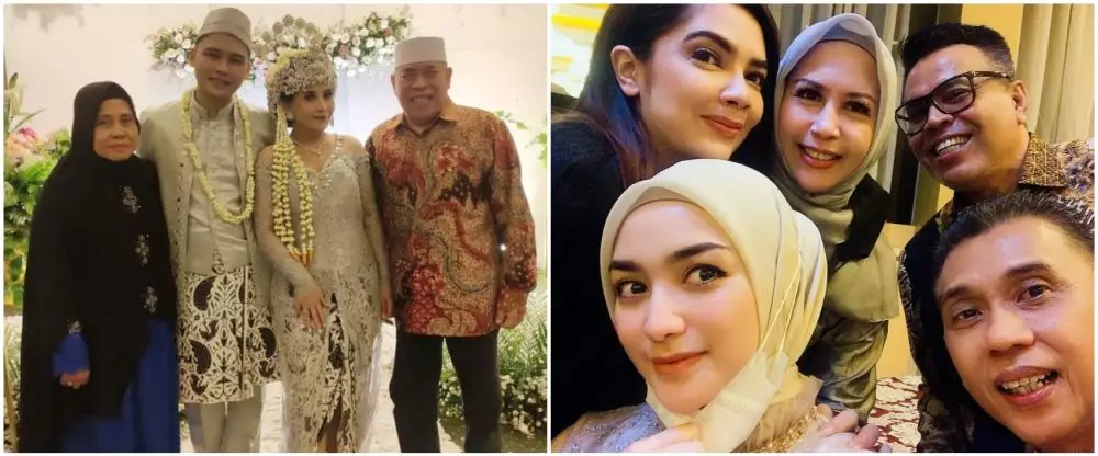 Momen pernikahan 6 pemain Tukang Bubur Naik Haji © berbagai sumber Momen pernikahan 6 pemain Tukang Bubur Naik Haji © berbagai sumber