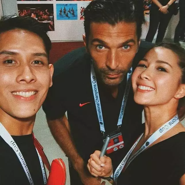 momen seleb ketemu pesepakbola dunia © berbagai sumber