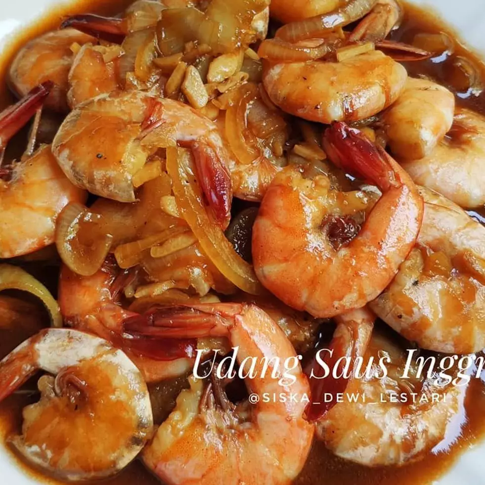 Resep udang saus Inggris, gurih, enak, dan praktis cuma tiga langkah