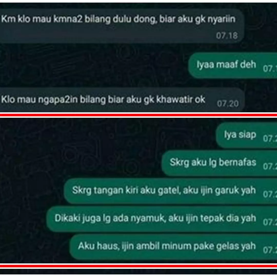 13 Chat lucu asal ayang senang, endingnya nyeleneh pol