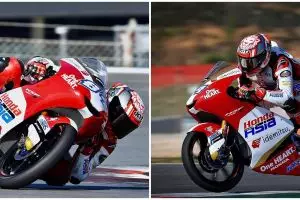 Mario Aji start ketiga di Moto3 Mandalika, perdana dalam 25 tahun